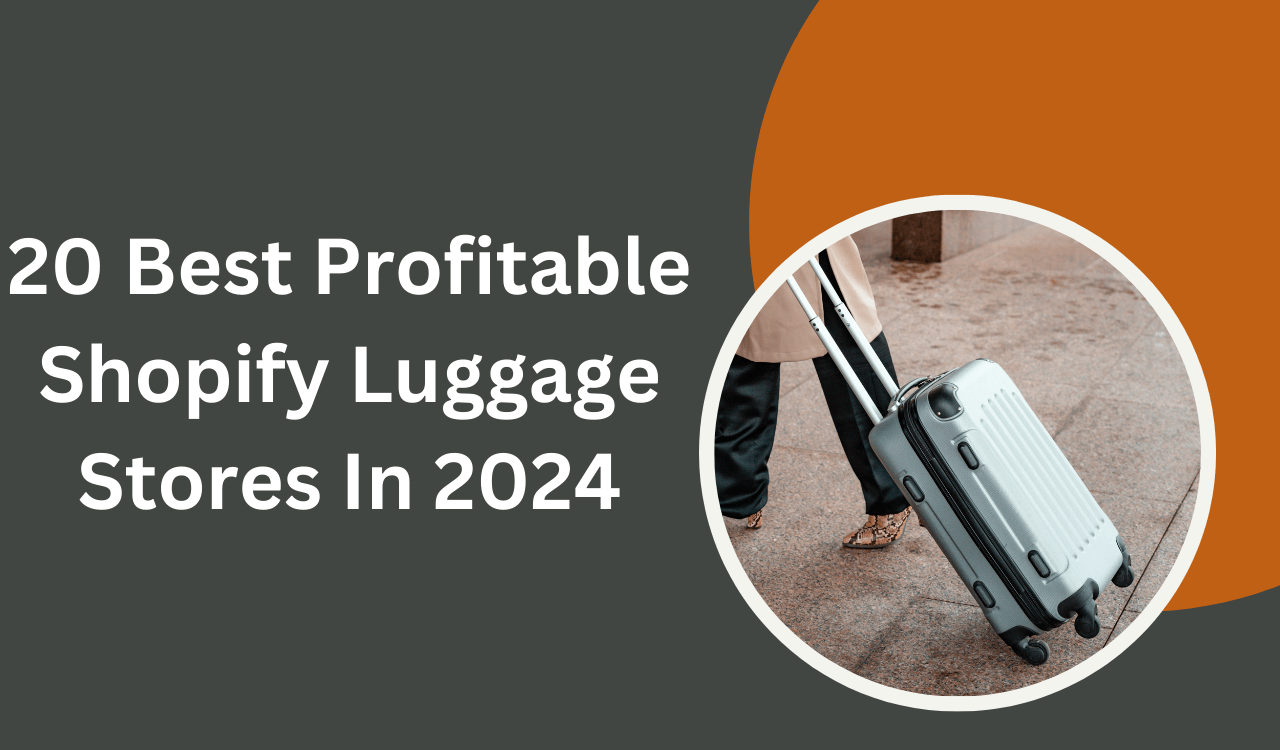 20 Best Profitable Shopify Luggage Stores In 2024
