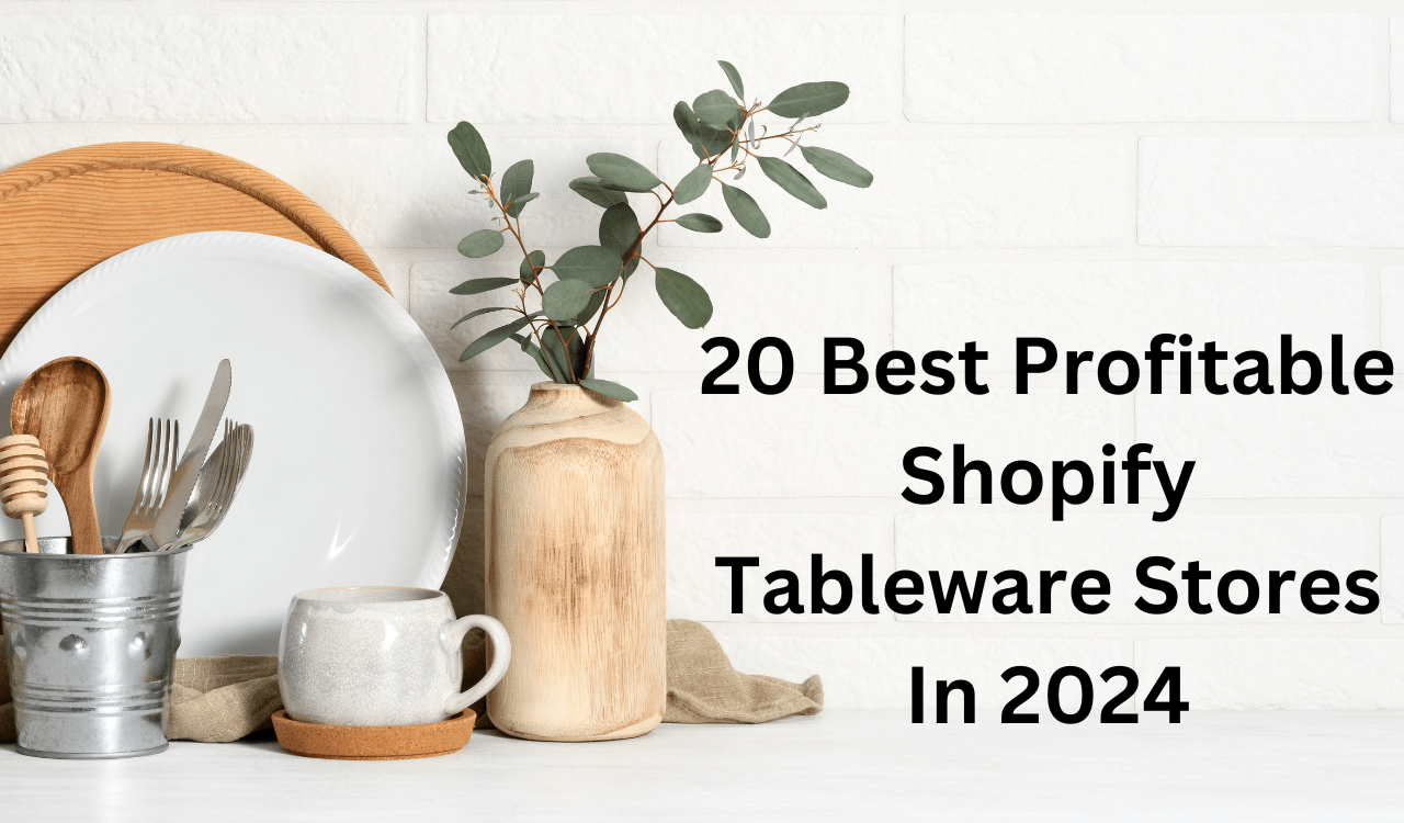 20 Best Profitable Shopify Tableware Stores In 2024
