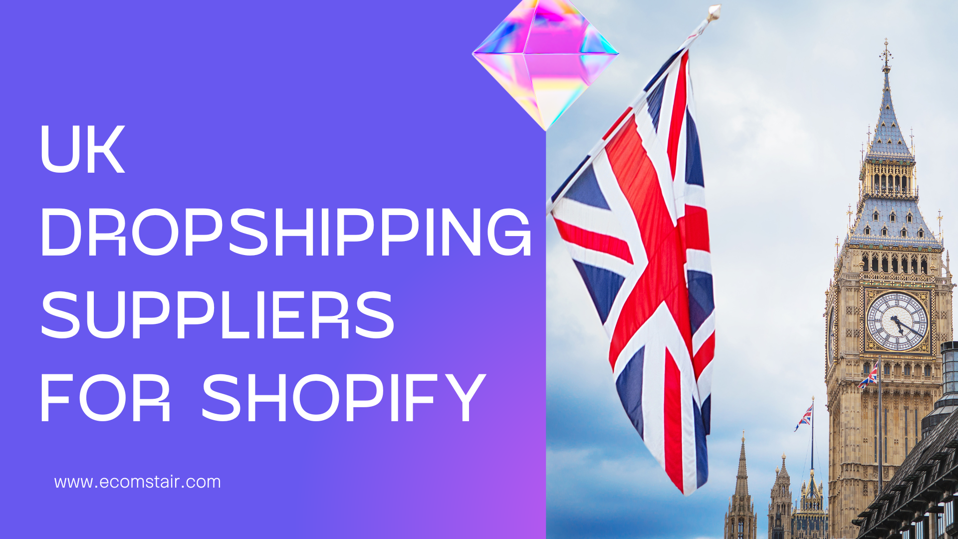 Best UK dropshipping suppliers for Shopify